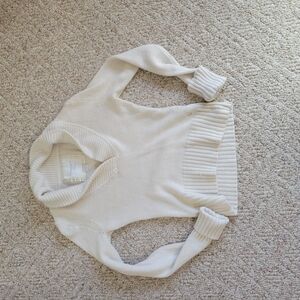 Elegant Cream Sweater AE xs